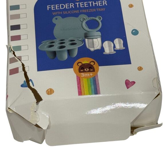 BigSpinach Baby Fruit Feeder Teether Set Silicone Popsicle Mold‎ Breastmilk Kit - Picture 6 of 6